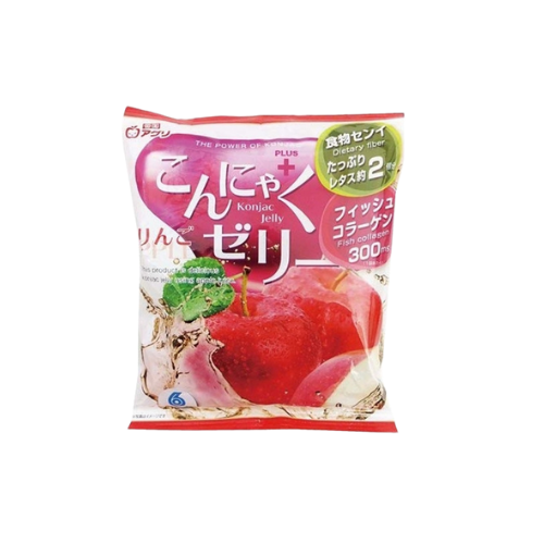 Yukiguni Aguri alma ízű Konjac zselé 6x18g